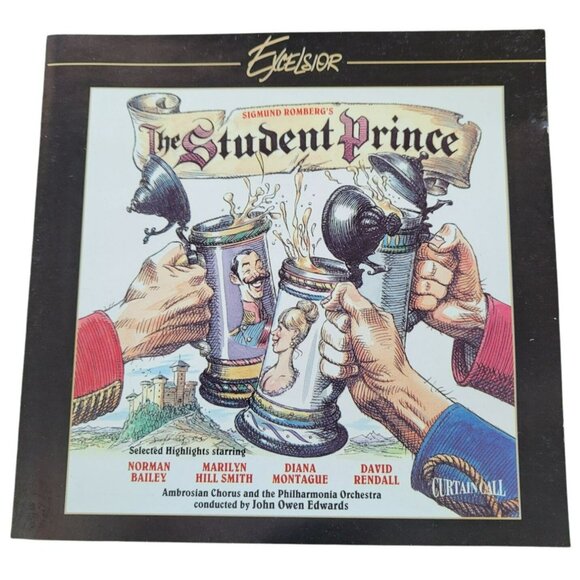 Sigmund Rombergs The Student Prince Music CD Ambrosian Chorus 37487cd - Picture 1 of 2